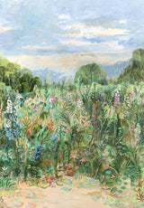 Roses trémières bespoke