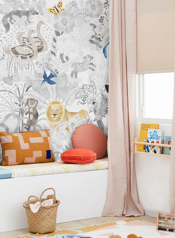 Children's bedroom with LES 5 CONTINENTS