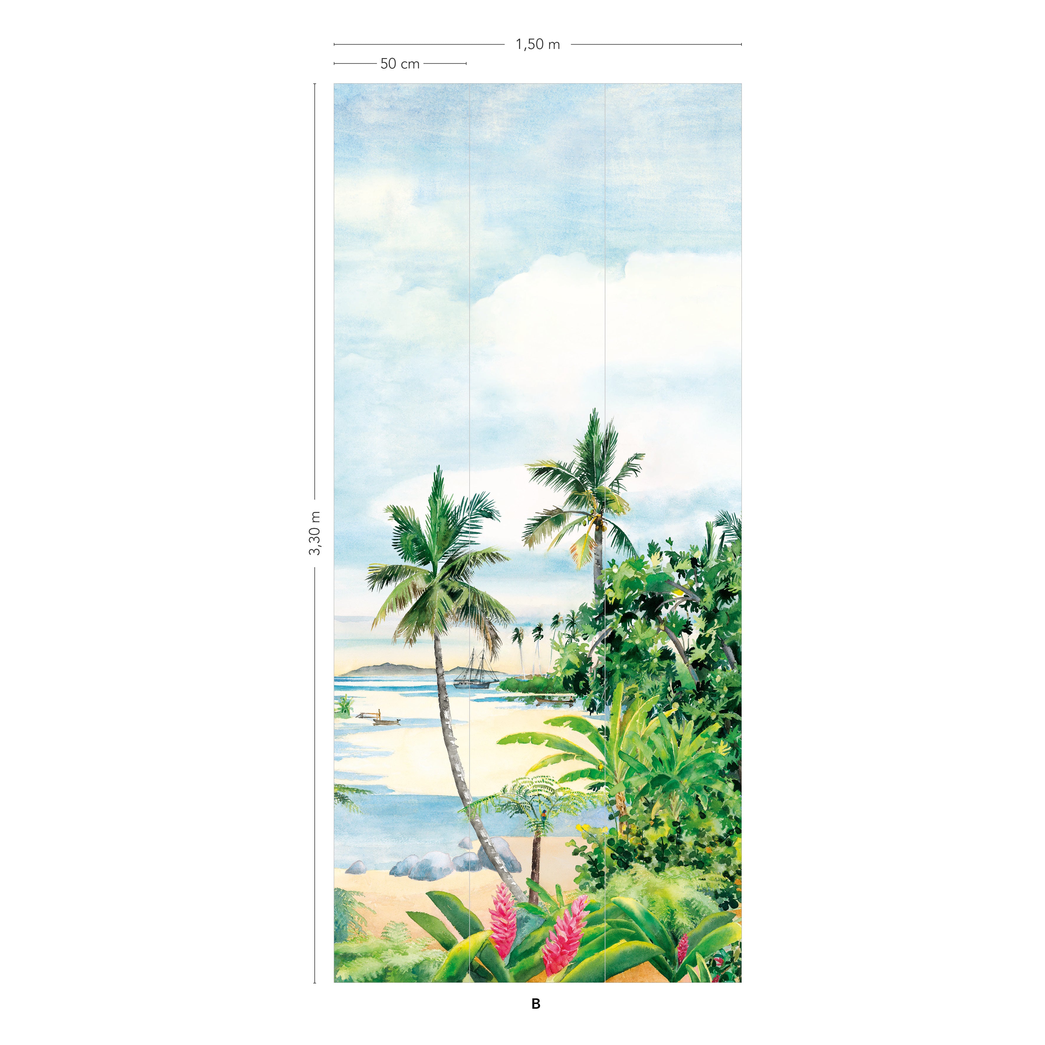 Duo affiches 18x24 pouces - Les Îles