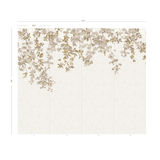 Chèvrefeuille | Embroidered Wallpaper