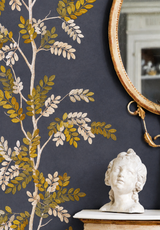 Branchage Acacia Bespoke | Embroidered Wallpaper