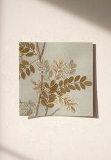 Branchage Acacia Sample | Embroidered Wallpaper
