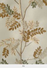 Branchage Acacia Bespoke | Embroidered Wallpaper