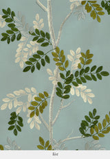 Branchage Acacia Bespoke | Embroidered Wallpaper