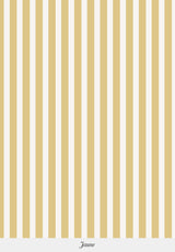 Close-up of Julia Stripe wallpaper pattern in Jaune