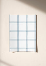 Quadrille wallpaper sample in Ciel