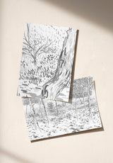 Balade sous les pins Sample - GRIS
