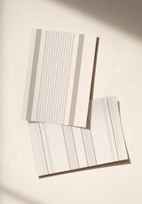 Berrain Stripe Sample - BEIGE