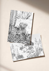 Succulentes Sample - OMBRE_SUCCULENTES_GRISAILLE