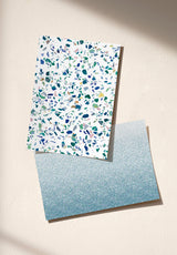 Terrazzo Dégradé Sample - BLEU