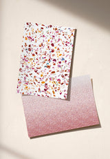 Terrazzo Dégradé Sample - ROUGE