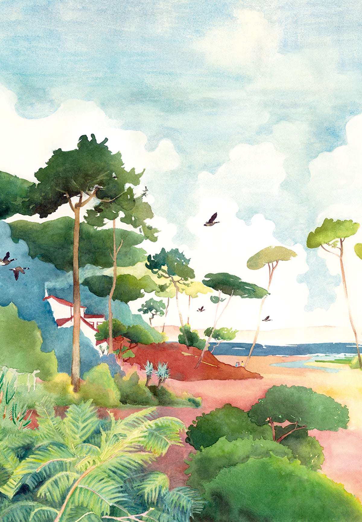 Forêt Panoramic by Marion Bartherotte